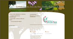 Desktop Screenshot of amisdesparcs.fr